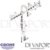 Grohe Red Duo Single-Lever Sink Mixer Spares